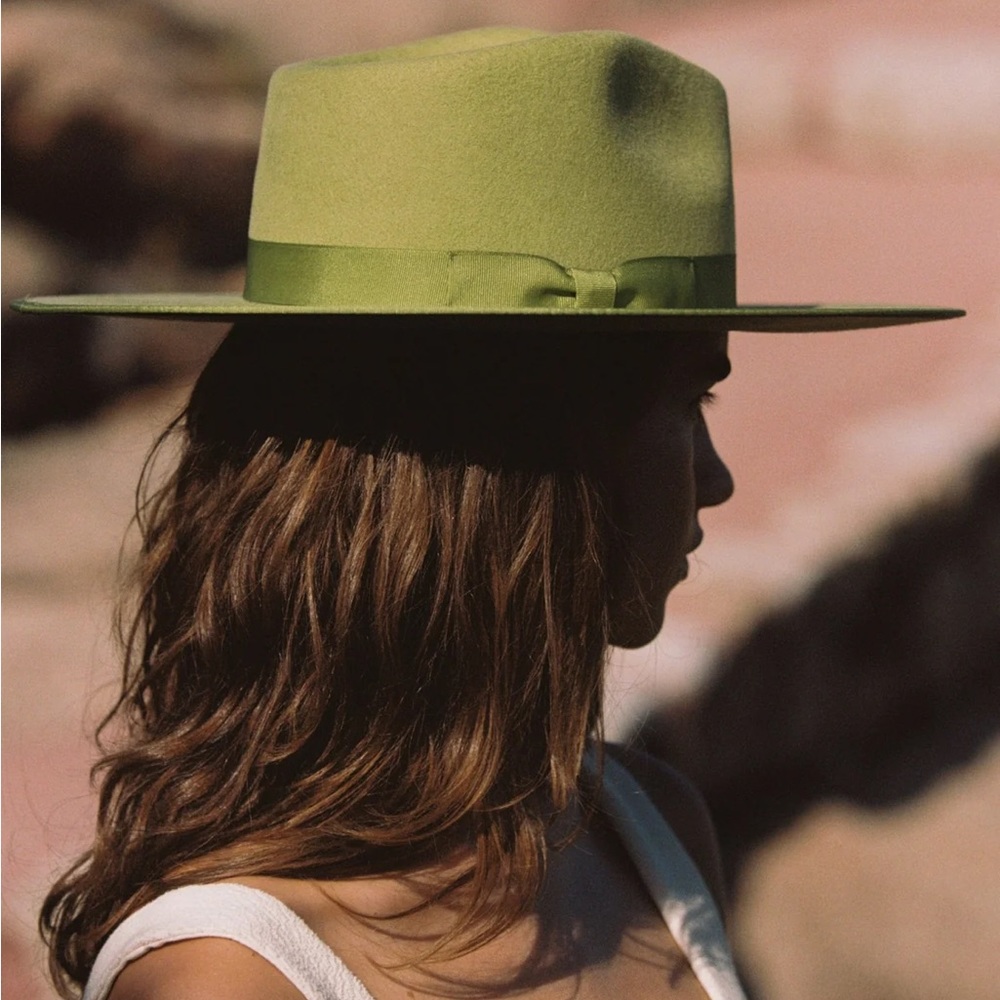 Lack of Color Rancher hat in cactus green